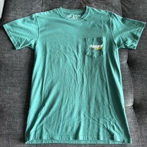 Men’s Green Natural Light Golf Rowdy Gentleman Shirt Medium